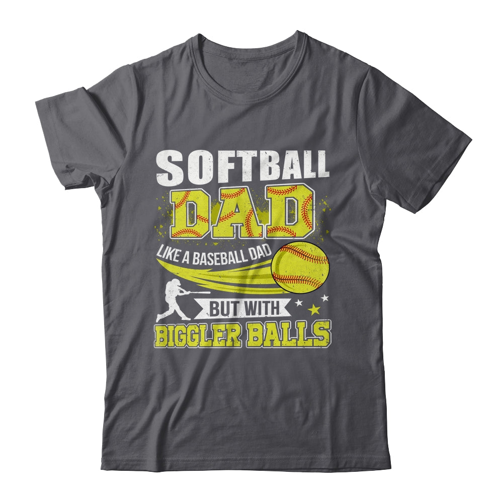 Softball Dad Design For Men Like Baseball Fathers Day Funny Shirt & Hoodie | siriusteestore