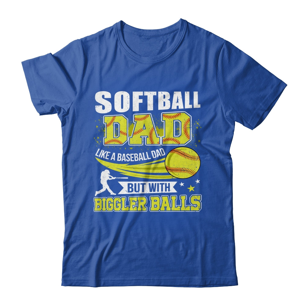 Softball Dad Design For Men Like Baseball Fathers Day Funny Shirt & Hoodie | siriusteestore