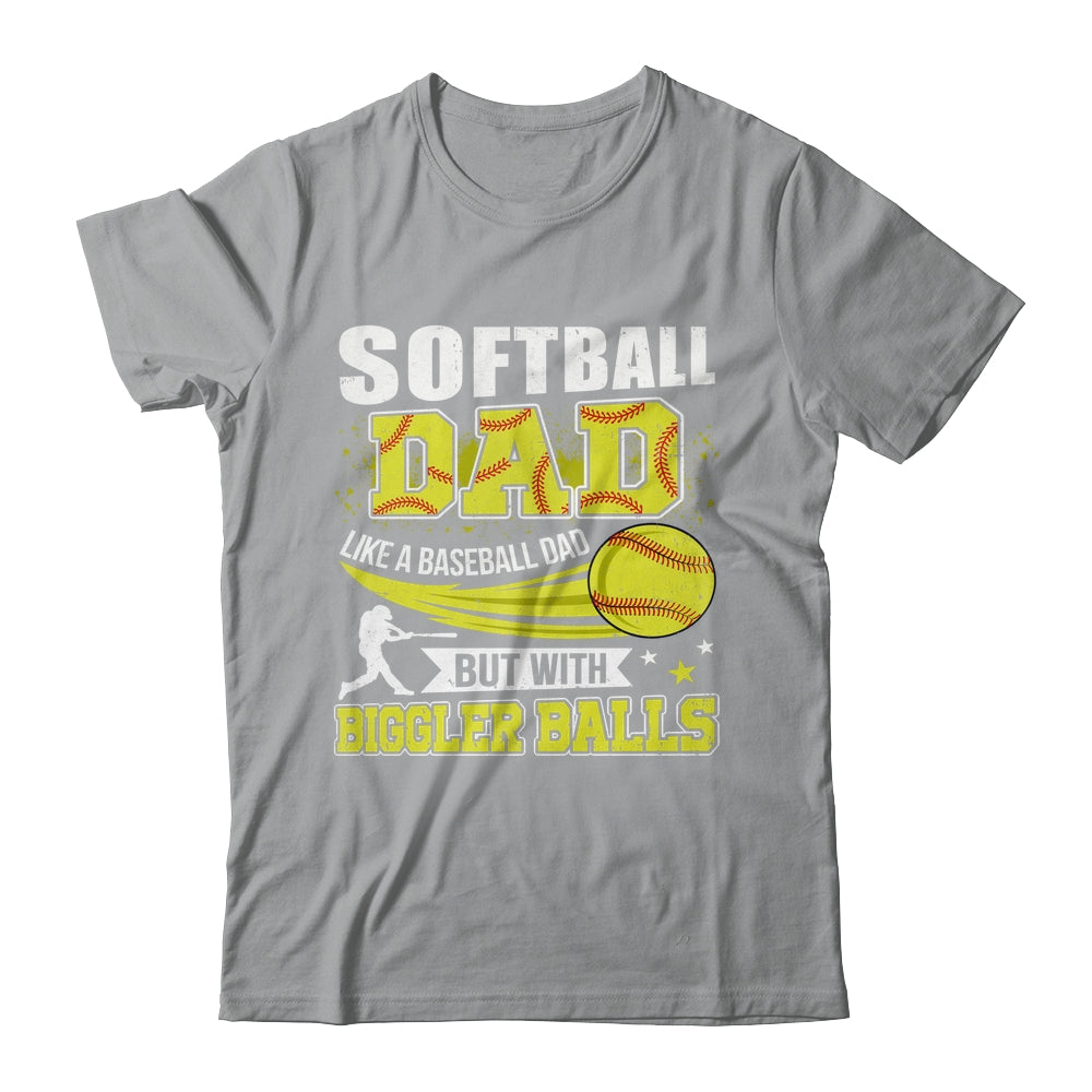 Softball Dad Design For Men Like Baseball Fathers Day Funny Shirt & Hoodie | siriusteestore
