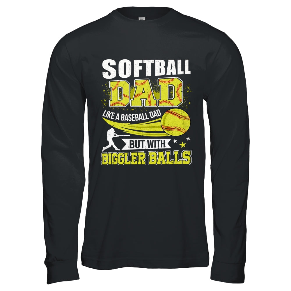 Softball Dad Design For Men Like Baseball Fathers Day Funny Shirt & Hoodie | siriusteestore