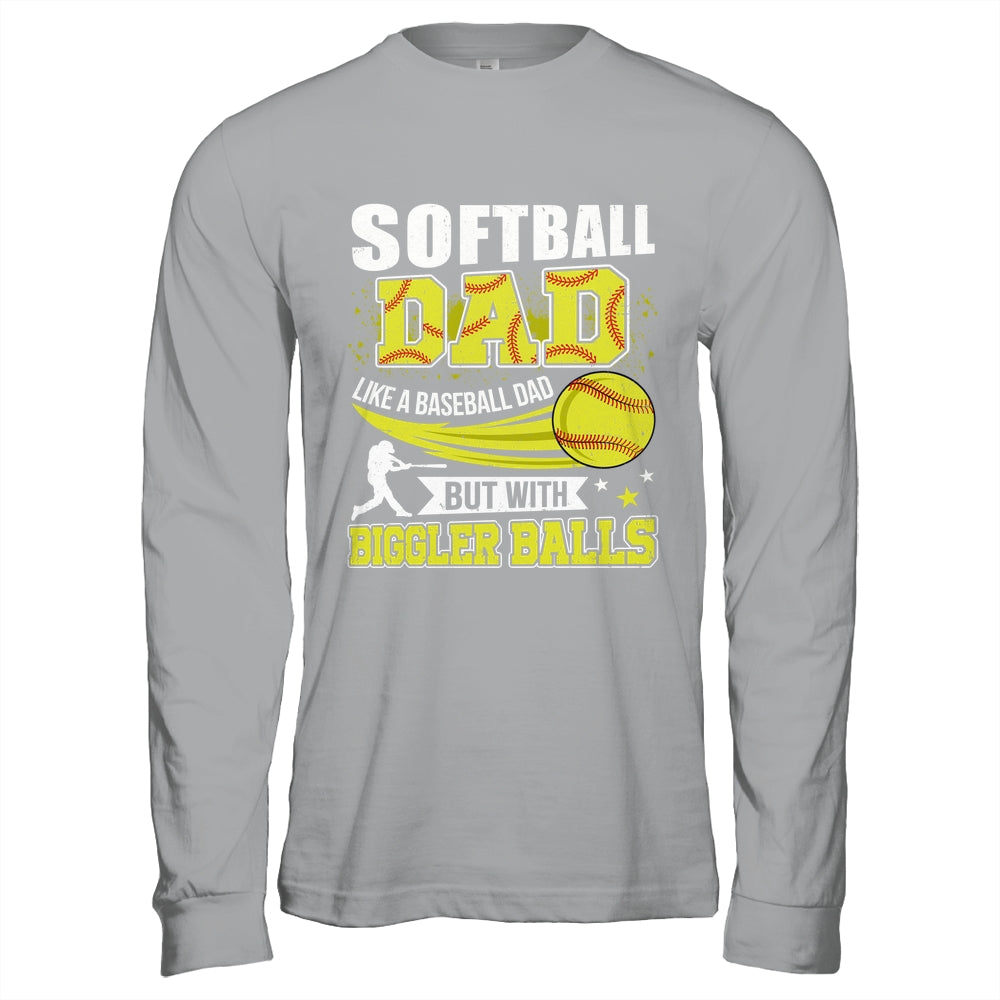 Softball Dad Design For Men Like Baseball Fathers Day Funny Shirt & Hoodie | siriusteestore