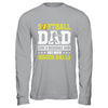 Softball Dad Like A Baseball But With Bigger Balls Fathers Shirt & Hoodie | siriusteestore