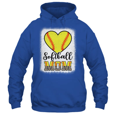 Softball  Mom Leopard Mothers Day Mom Shirt & Tank Top | siriusteestore