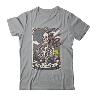 Softball Mom Tarot Card Skeleton Softball Mama Mothers Day Shirt & Tank Top | siriusteestore