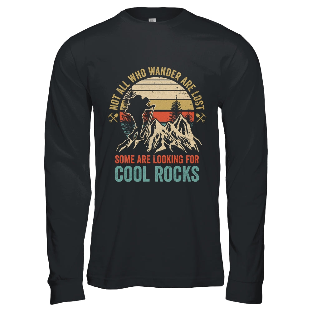 Some Are Looking For Cool Rocks Geologist Geode Hunter Men Shirt & Hoodie | siriusteestore