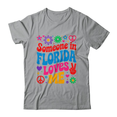 Someone In Florida Loves Me Boho Floral Peaceful Colorful Shirt & Tank Top | siriusteestore