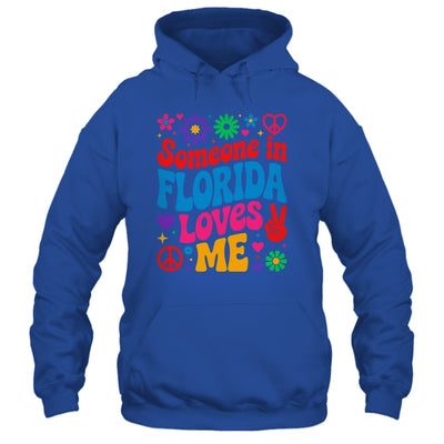 Someone In Florida Loves Me Boho Floral Peaceful Colorful Shirt & Tank Top | siriusteestore