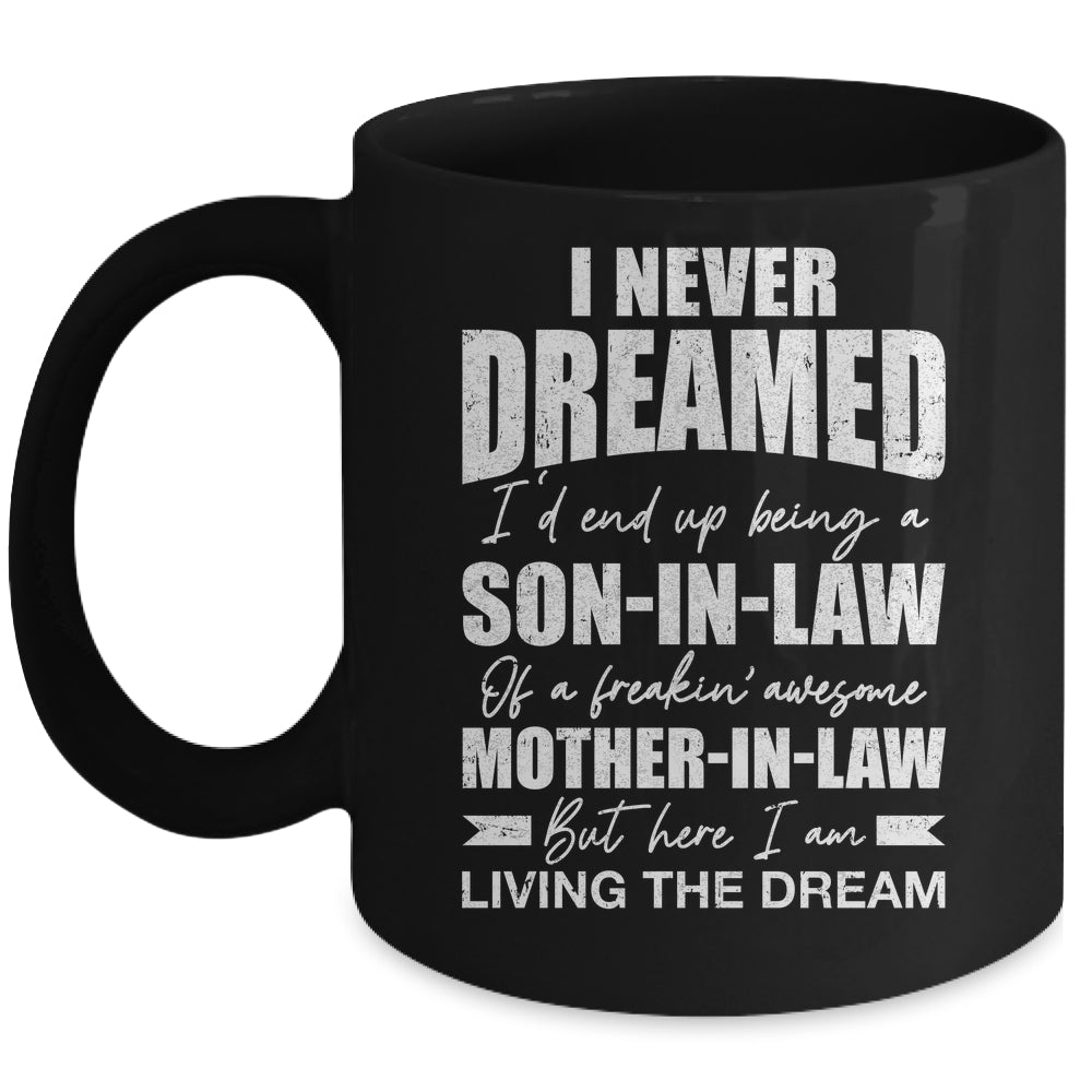 Son In Law Art From Mother In Law For Men Boys Son In Law Mug | siriusteestore