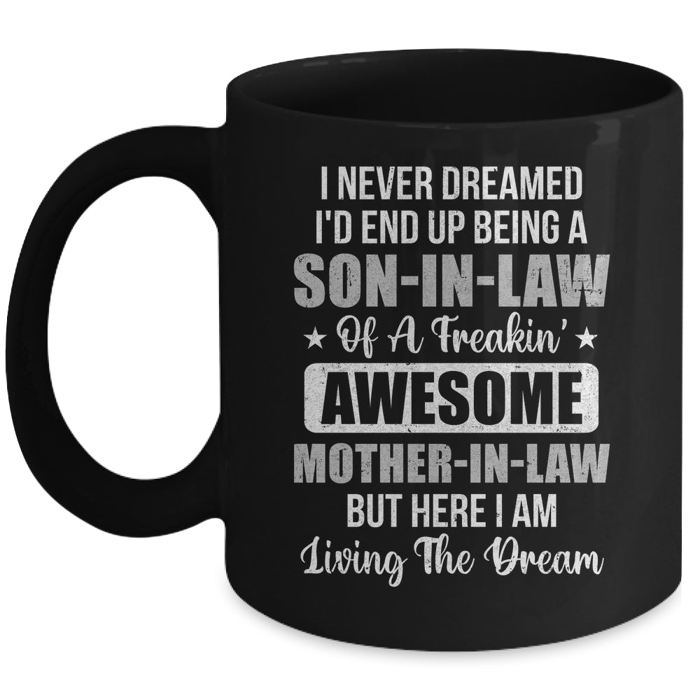 Son in Law Art from Mother in Law for Men Funny Son-in-Law Mug | siriusteestore