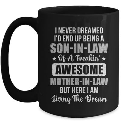 Son in Law Art from Mother in Law for Men Funny Son-in-Law Mug | siriusteestore