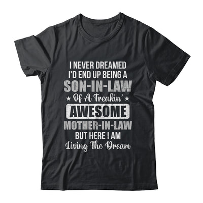 Son in Law Art from Mother in Law for Men Funny Son-in-Law Shirt & Hoodie | siriusteestore