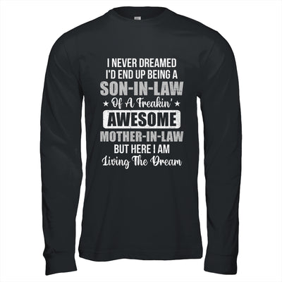 Son in Law Art from Mother in Law for Men Funny Son-in-Law Shirt & Hoodie | siriusteestore