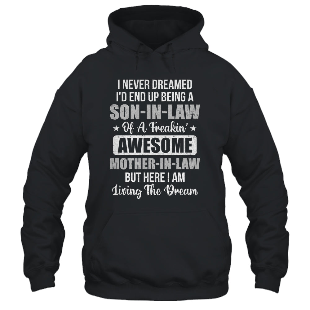 Son in Law Art from Mother in Law for Men Funny Son-in-Law Shirt & Hoodie | siriusteestore
