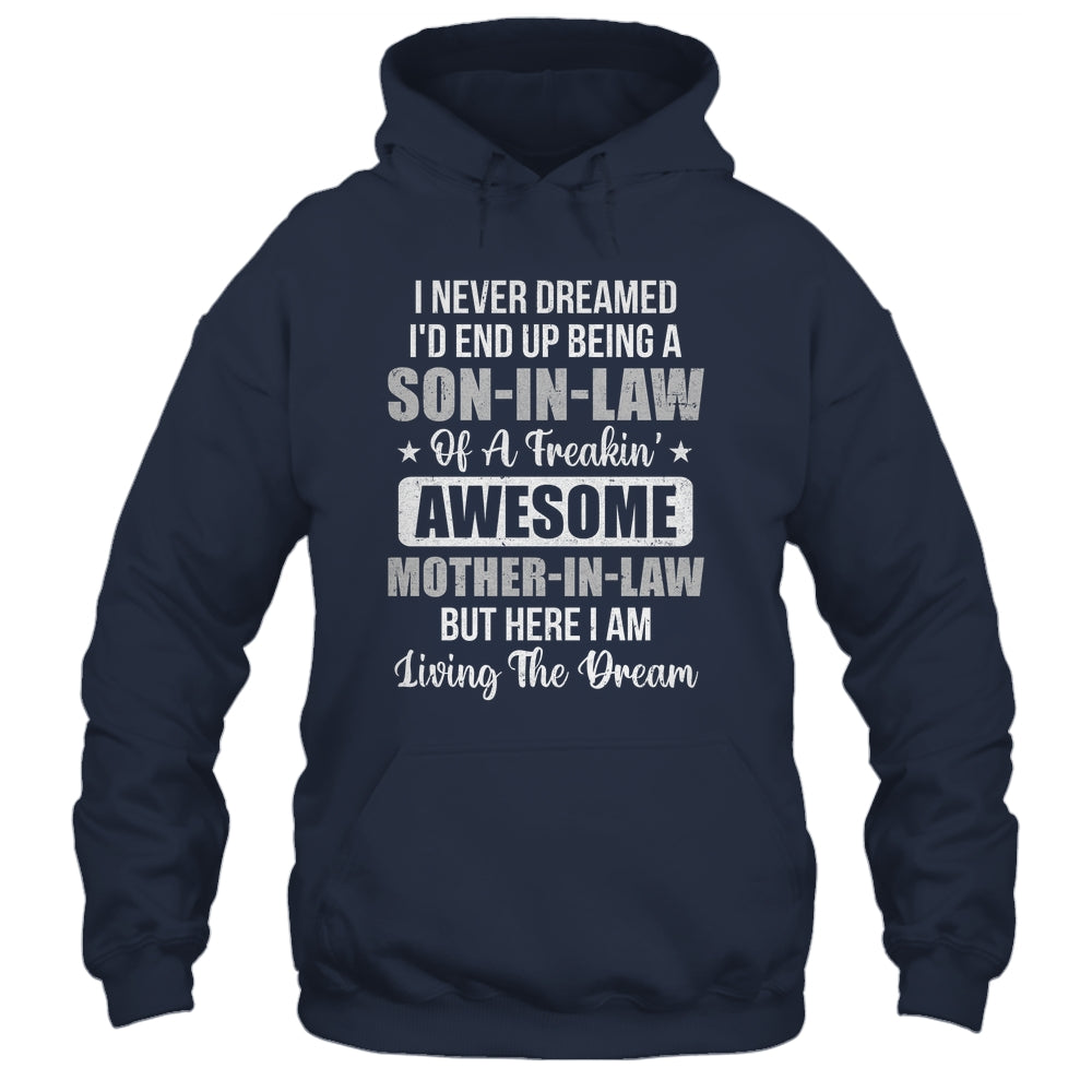 Son in Law Art from Mother in Law for Men Funny Son-in-Law Shirt & Hoodie | siriusteestore