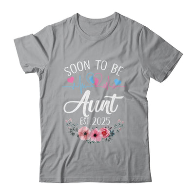 Soon To Be Aunt 2025 First Time Pregnancy Announcement Shirt & Tank Top | siriusteestore