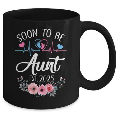 Soon To Be Aunt 2025 First Time Pregnancy Announcement Mug | siriusteestore