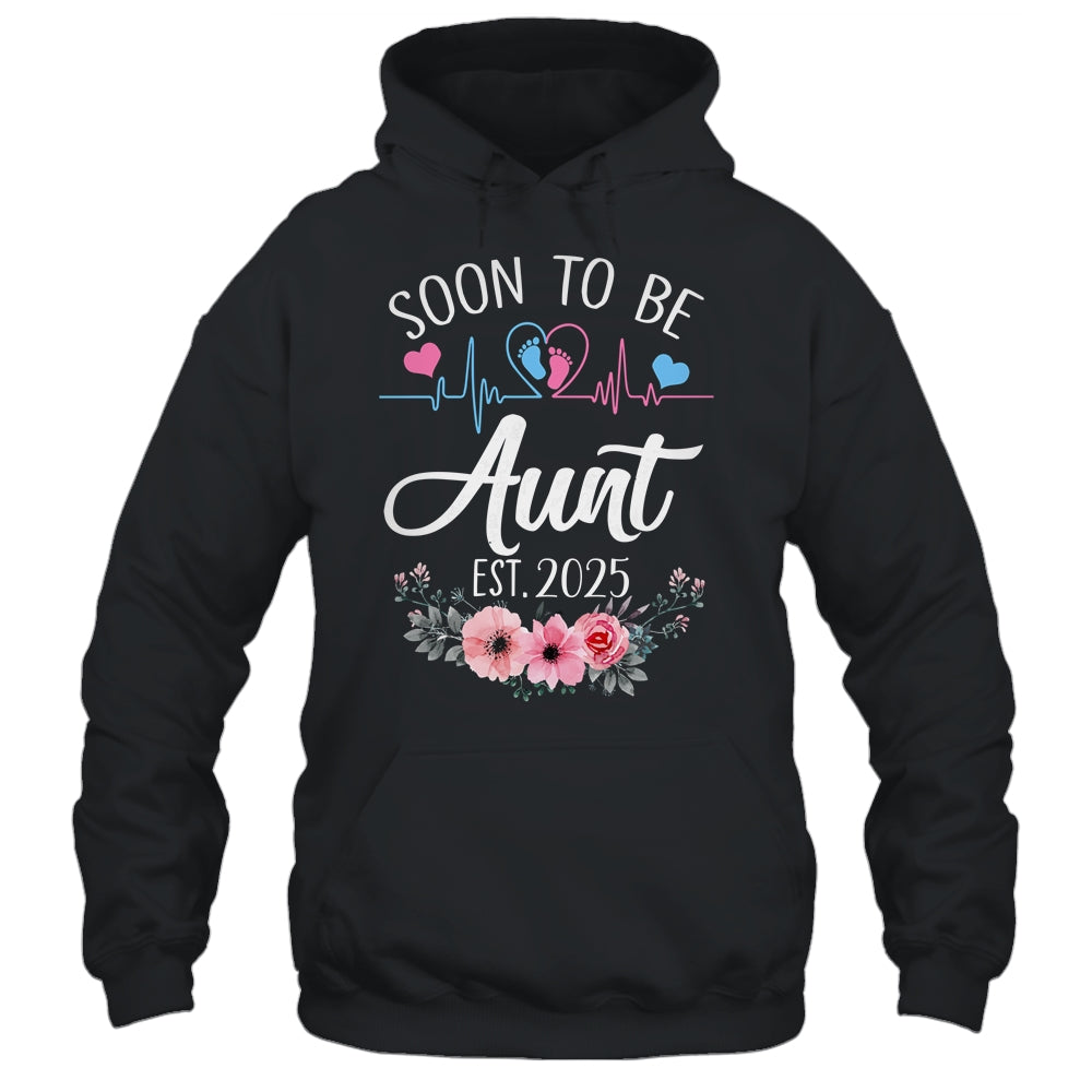 Soon To Be Aunt 2025 First Time Pregnancy Announcement Shirt & Tank Top | siriusteestore