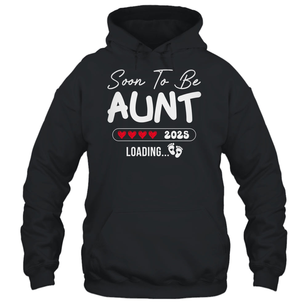 Soon To Be Aunt 2025 Loading Promoted To Aunt Est 2025 Shirt & Tank Top | siriusteestore