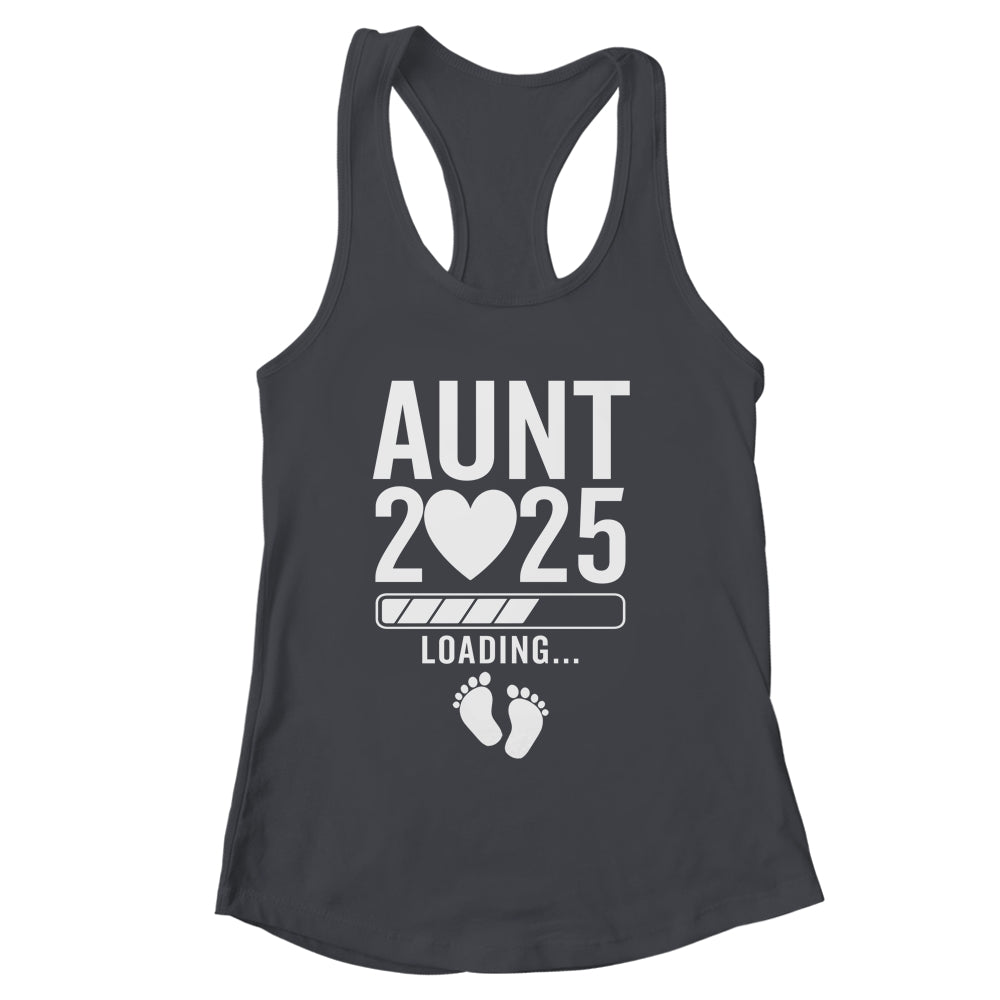 Soon To Be Aunt 2025 Pregnancy Announcement Loading Shirt & Tank Top | siriusteestore