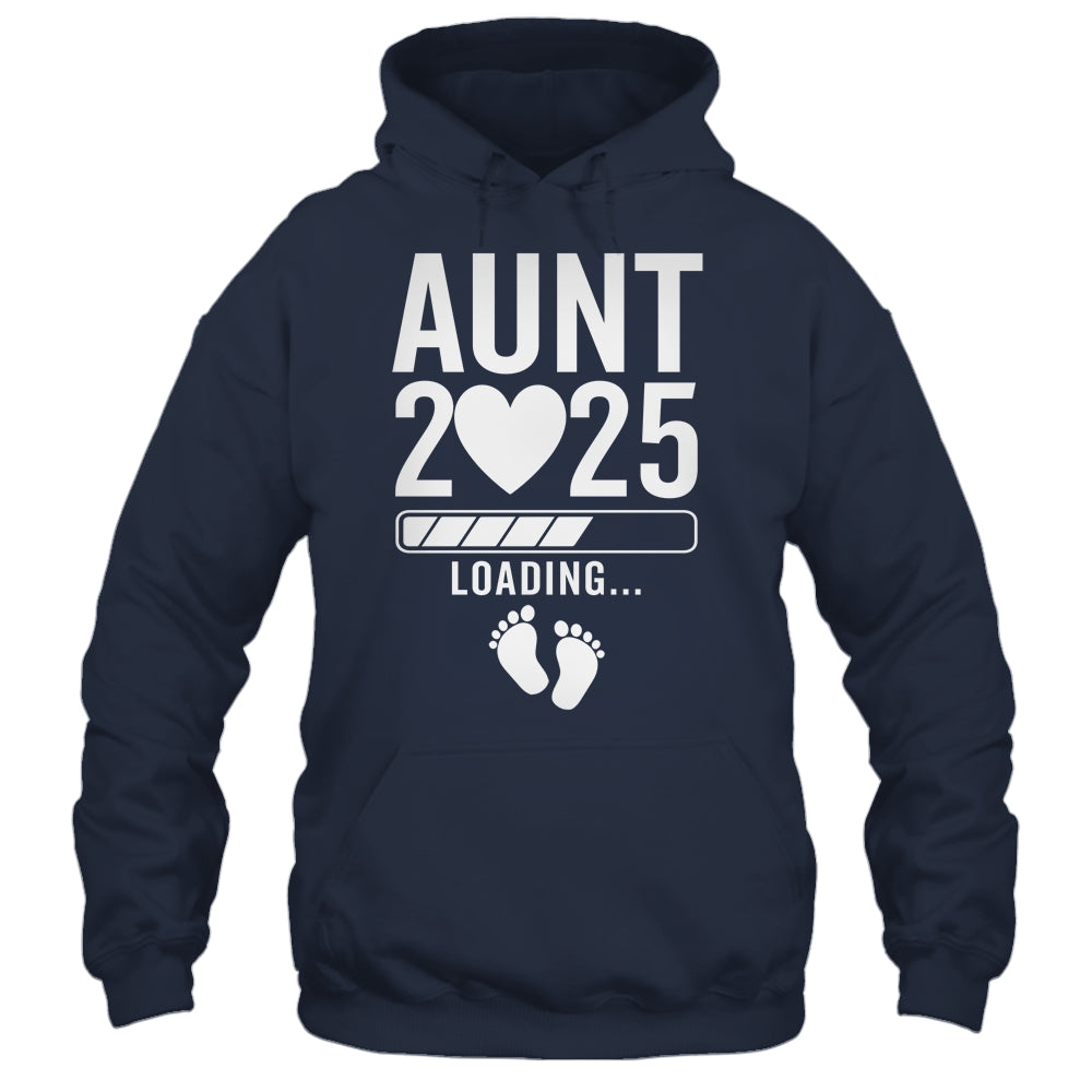 Soon To Be Aunt 2025 Pregnancy Announcement Loading Shirt & Tank Top | siriusteestore
