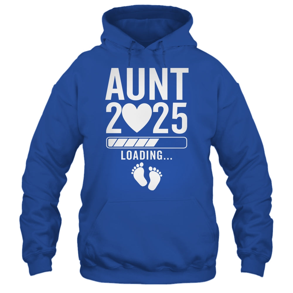 Soon To Be Aunt 2025 Pregnancy Announcement Loading Shirt & Tank Top | siriusteestore