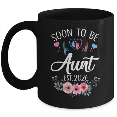 Soon To Be Aunt 2026 First Time Pregnancy Announcement Mug | siriusteestore