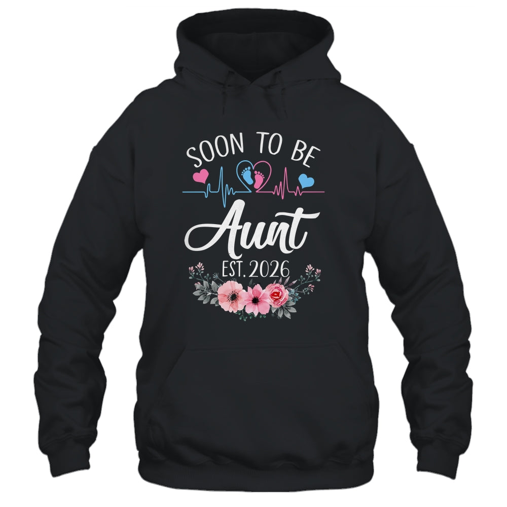 Soon To Be Aunt 2026 First Time Pregnancy Announcement Shirt & Tank Top | siriusteestore