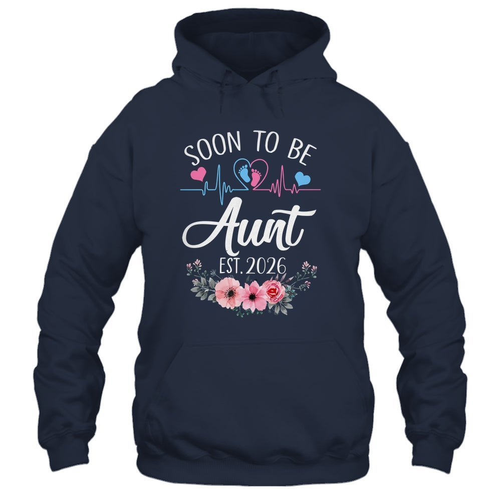 Soon To Be Aunt 2026 First Time Pregnancy Announcement Shirt & Tank Top | siriusteestore