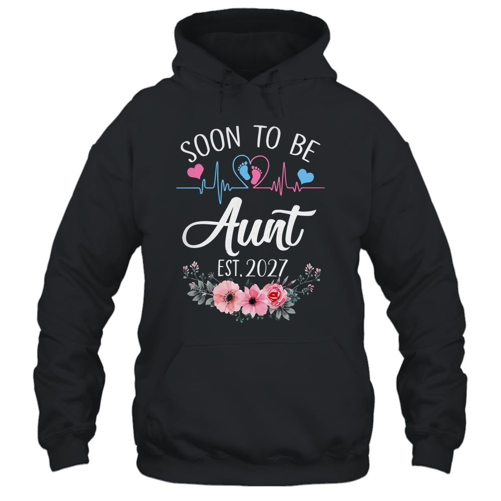 Soon To Be Aunt 2027 First Time Pregnancy Announcement Shirt & Tank Top | siriusteestore