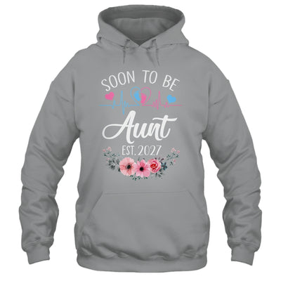 Soon To Be Aunt 2027 First Time Pregnancy Announcement Shirt & Tank Top | siriusteestore