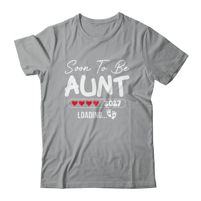 Soon To Be Aunt 2027 Loading Promoted To Aunt Est 2027 Shirt & Tank Top | siriusteestore