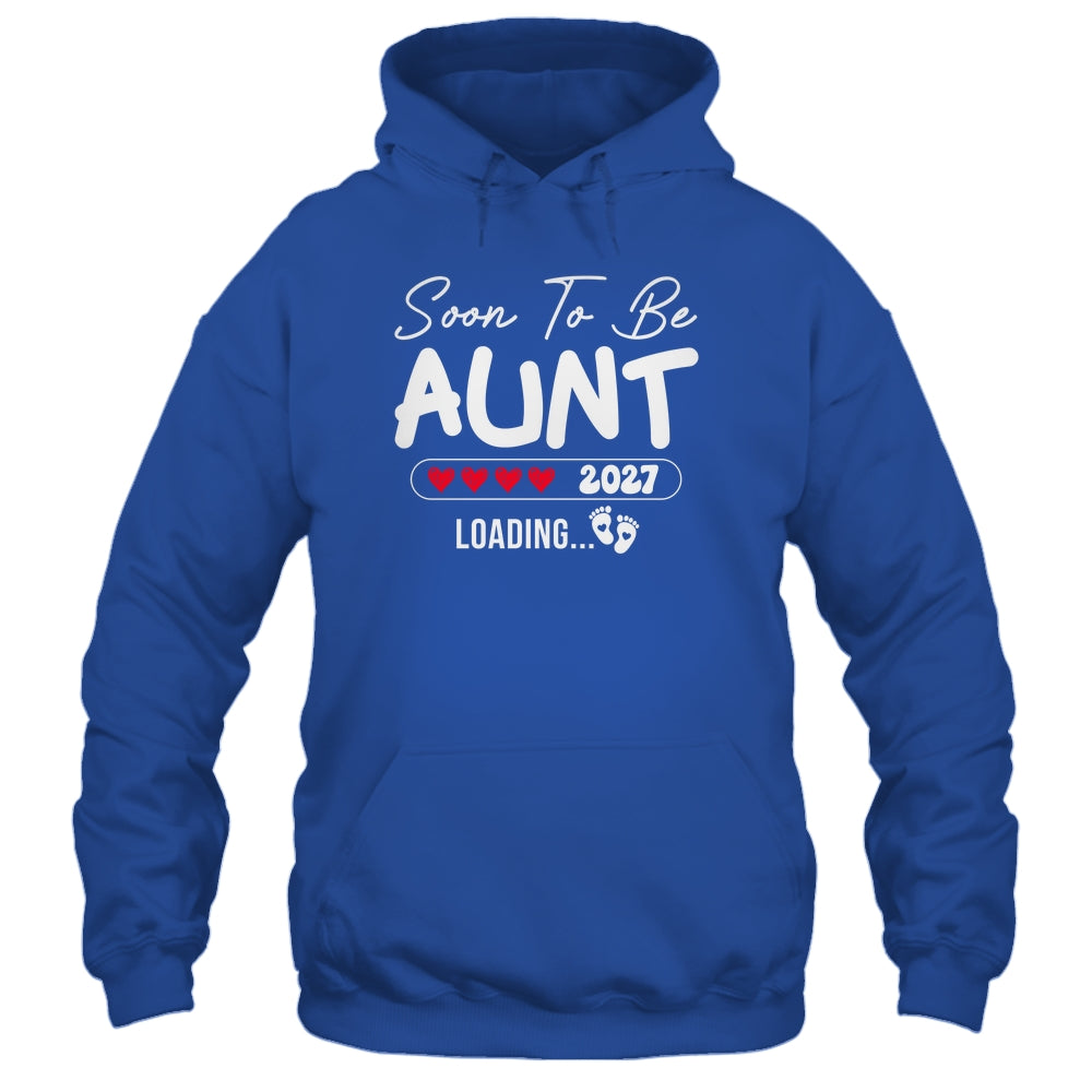 Soon To Be Aunt 2027 Loading Promoted To Aunt Est 2027 Shirt & Tank Top | siriusteestore