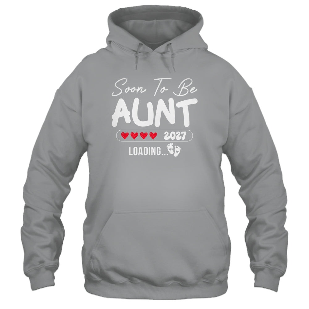 Soon To Be Aunt 2027 Loading Promoted To Aunt Est 2027 Shirt & Tank Top | siriusteestore