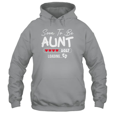 Soon To Be Aunt 2027 Loading Promoted To Aunt Est 2027 Shirt & Tank Top | siriusteestore