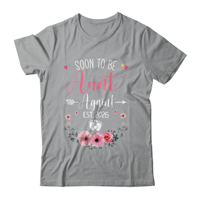 Soon To Be Aunt Again Est 2026 Mothers Day Shirt & Tank Top | siriusteestore