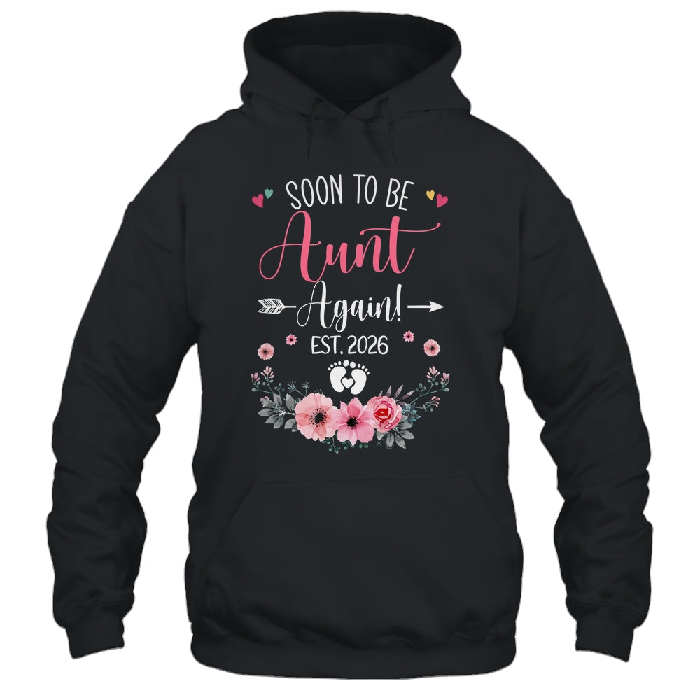 Soon To Be Aunt Again Est 2026 Mothers Day Shirt & Tank Top | siriusteestore