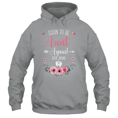 Soon To Be Aunt Again Est 2026 Mothers Day Shirt & Tank Top | siriusteestore