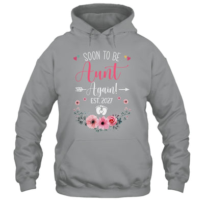 Soon To Be Aunt Again Est 2027 Mothers Day Shirt & Tank Top | siriusteestore