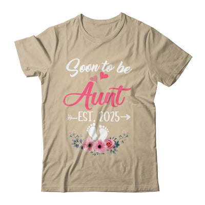 Soon To Be Aunt Est 2025 Mothers Day First Time Aunt Shirt & Tank Top | siriusteestore