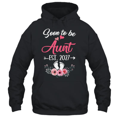 Soon To Be Aunt Est 2027 Mothers Day First Time Aunt Shirt & Tank Top | siriusteestore