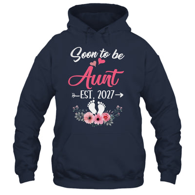 Soon To Be Aunt Est 2027 Mothers Day First Time Aunt Shirt & Tank Top | siriusteestore