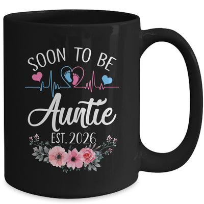 Soon To Be Auntie 2026 First Time Pregnancy Announcement Mug | siriusteestore