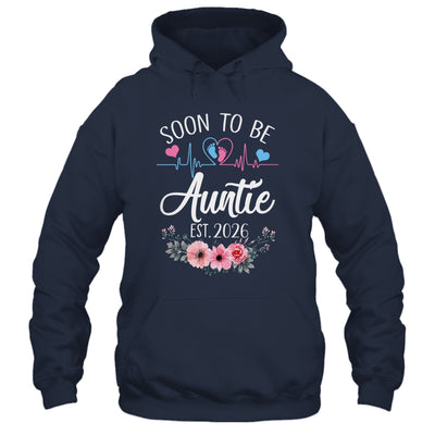 Soon To Be Auntie 2026 First Time Pregnancy Announcement Shirt & Tank Top | siriusteestore