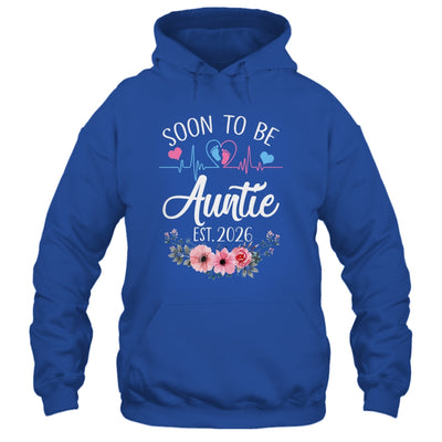 Soon To Be Auntie 2026 First Time Pregnancy Announcement Shirt & Tank Top | siriusteestore