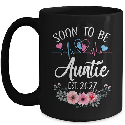Soon To Be Auntie 2027 First Time Pregnancy Announcement Mug | siriusteestore