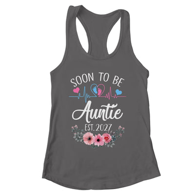 Soon To Be Auntie 2027 First Time Pregnancy Announcement Shirt & Tank Top | siriusteestore