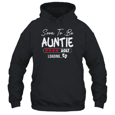 Soon To Be Auntie 2027 Loading Promoted To Auntie Est 2027 Shirt & Tank Top | siriusteestore