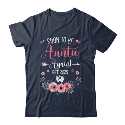 Soon To Be Auntie Again Est 2025 Mothers Day Shirt & Tank Top | siriusteestore