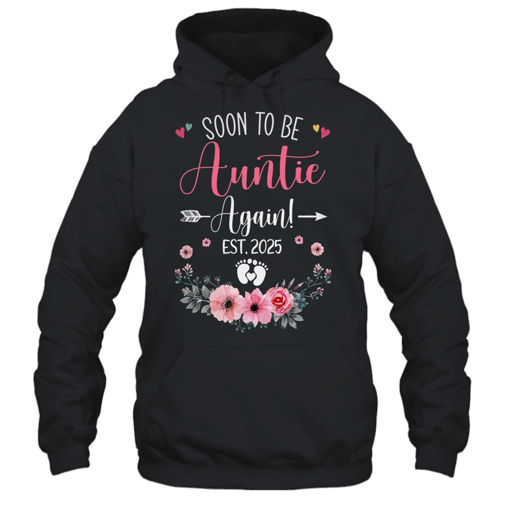 Soon To Be Auntie Again Est 2025 Mothers Day Shirt & Tank Top | siriusteestore