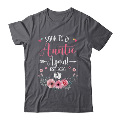 Soon To Be Auntie Again Est 2026 Mothers Day Shirt & Tank Top | siriusteestore